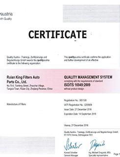 1132401320 filtro de ar da entrada do carro da fibra de poliéster dos filtros de combustível AF25372 do caminhão 3